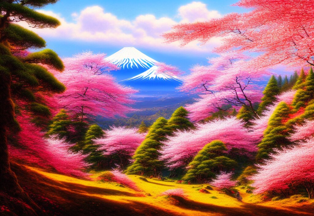 Real Photographic Landscape Painting with Incomparable Reality