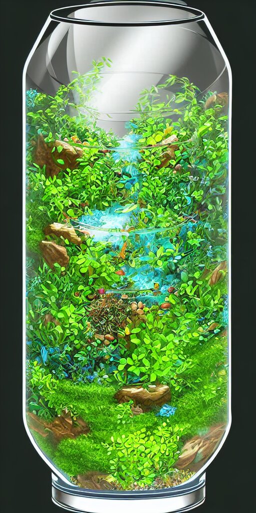 Graphic of Enchanted Terrarium