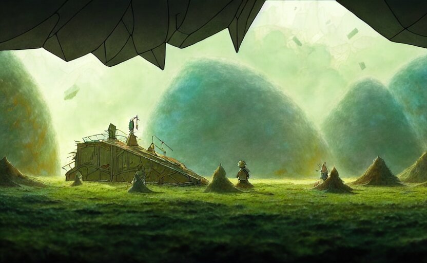 Discovery in an Earthcore Studio Ghibli Animated Film