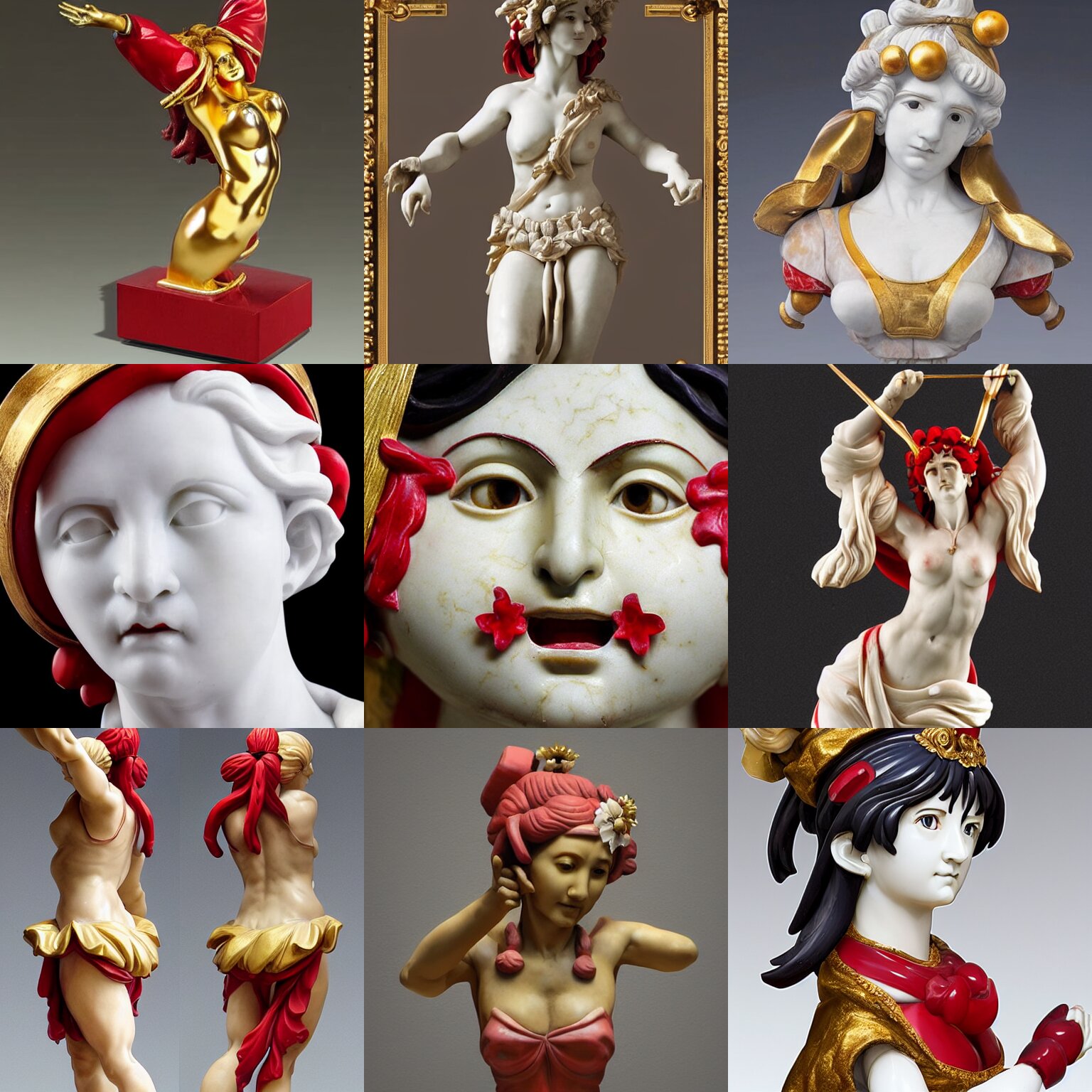 Classical Sculpture of Reimu Hakurei