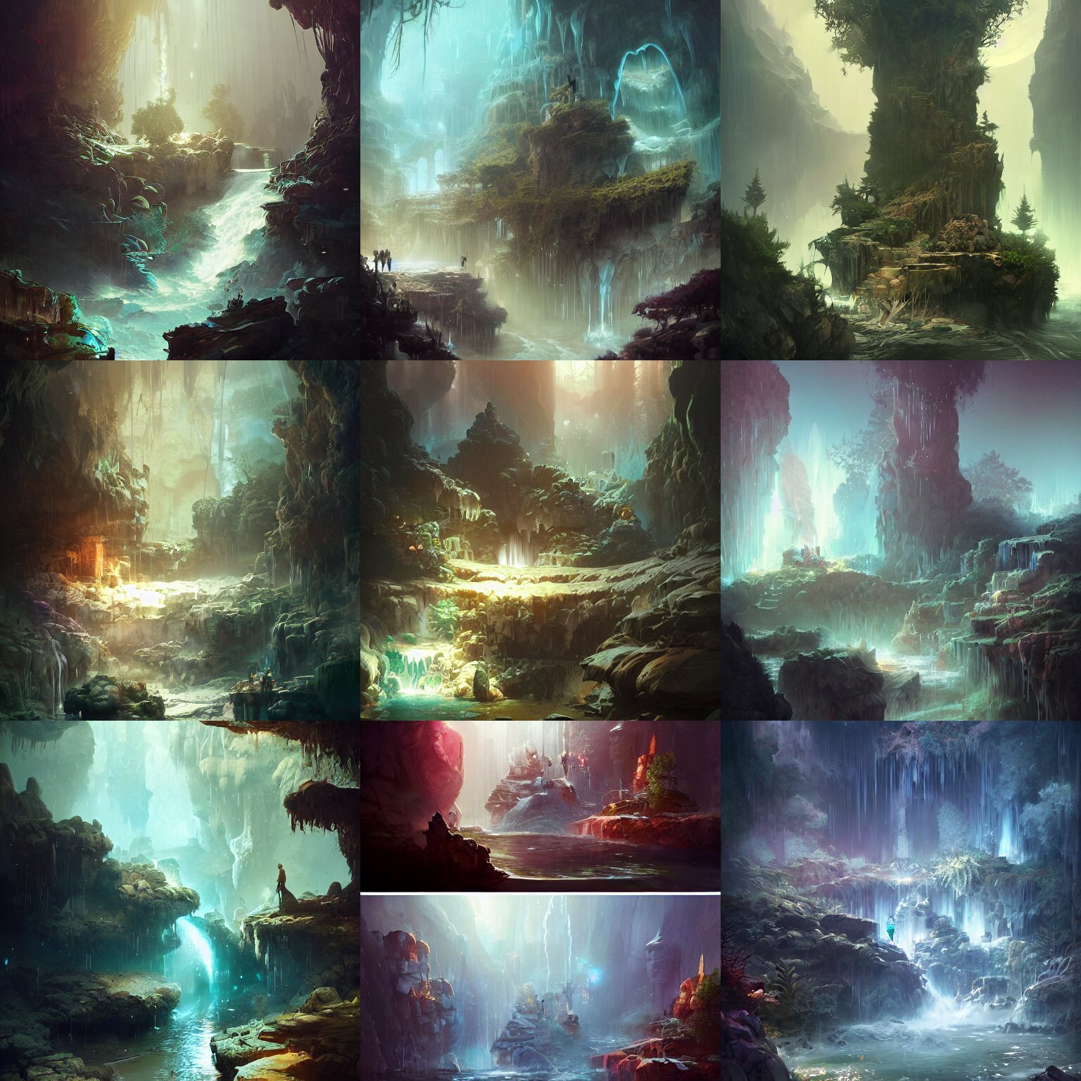 Beautiful Flooding Victorian Caves