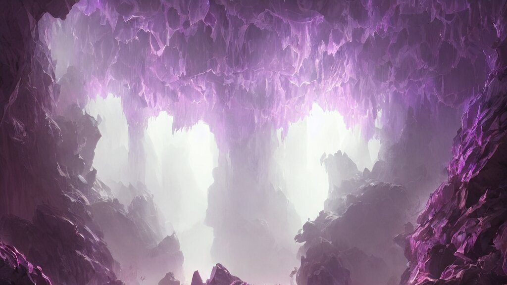 Dark Cave Illuminated