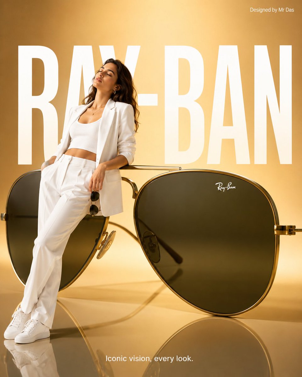 Ray-Ban Giant Aviator Ad