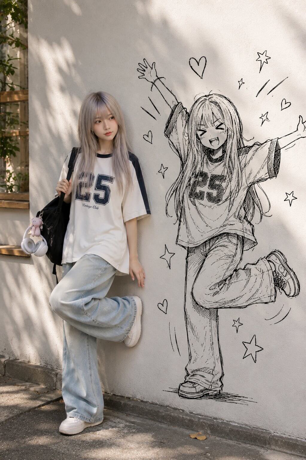 Cute Virtual Doodle Replica — Simplified Version