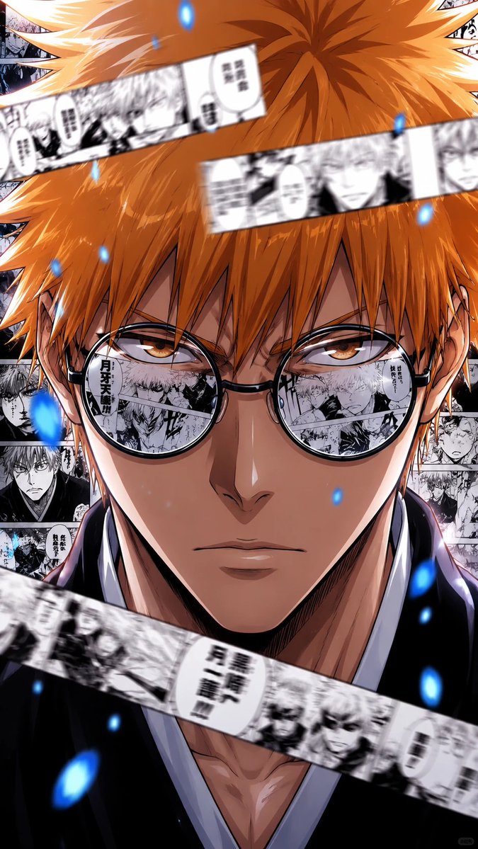 BLEACH Manga Collage Anime Poster