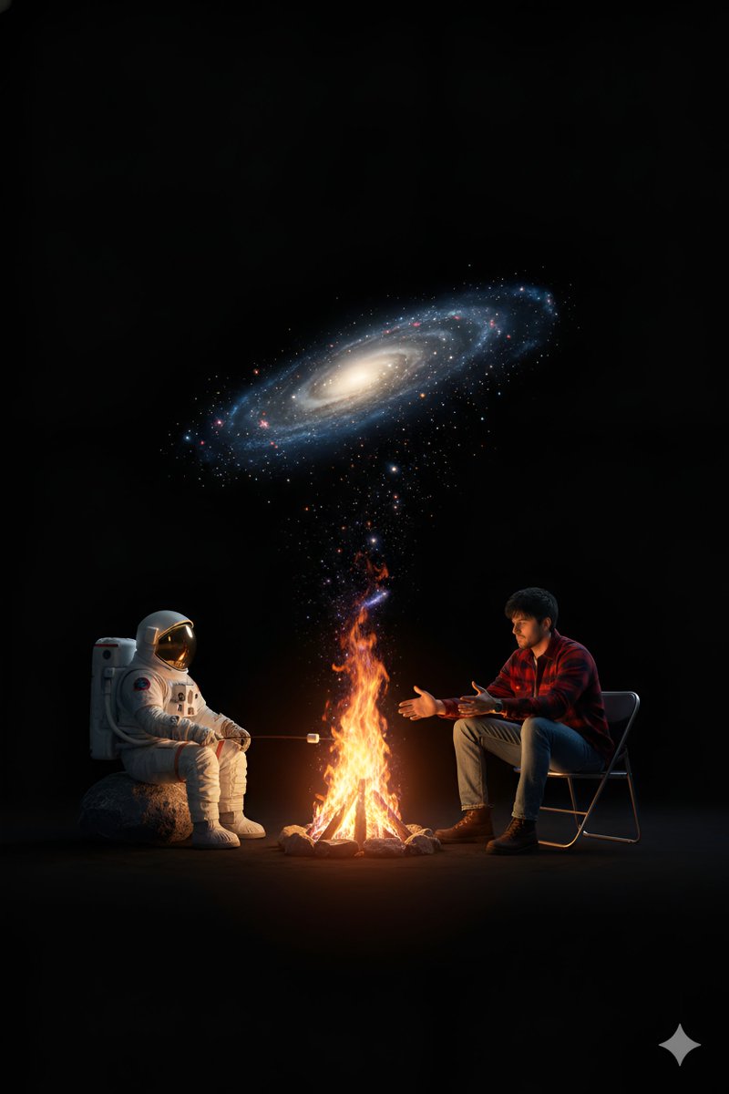 Cosmic Campfire Concept Art