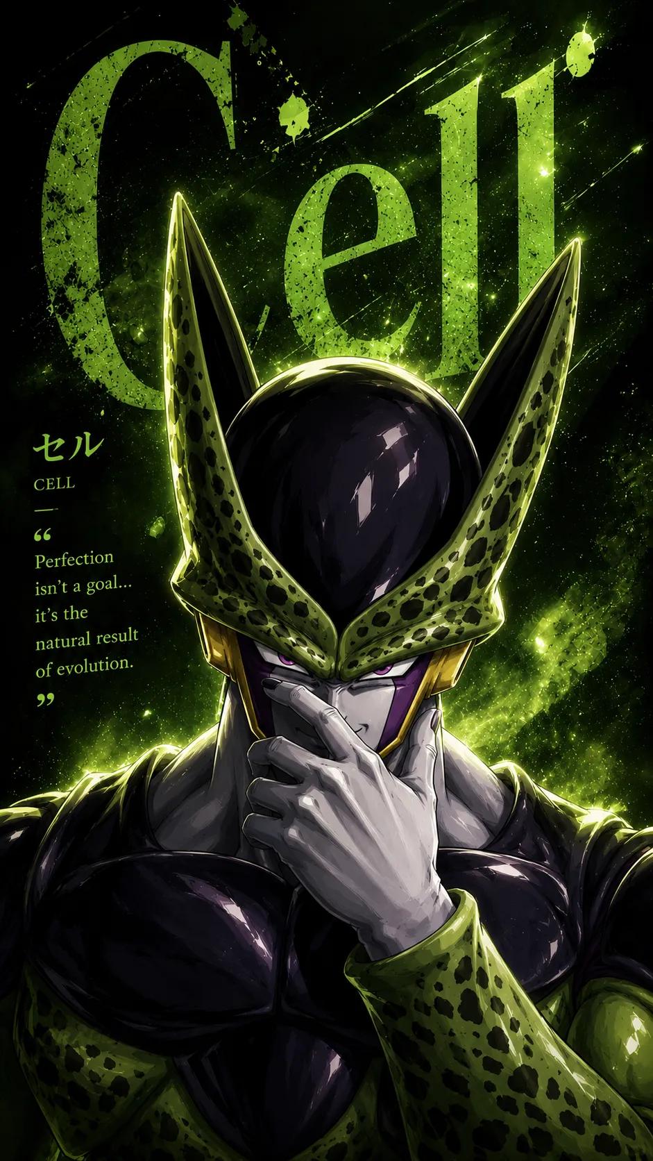 Cosmic Anime Villain Poster