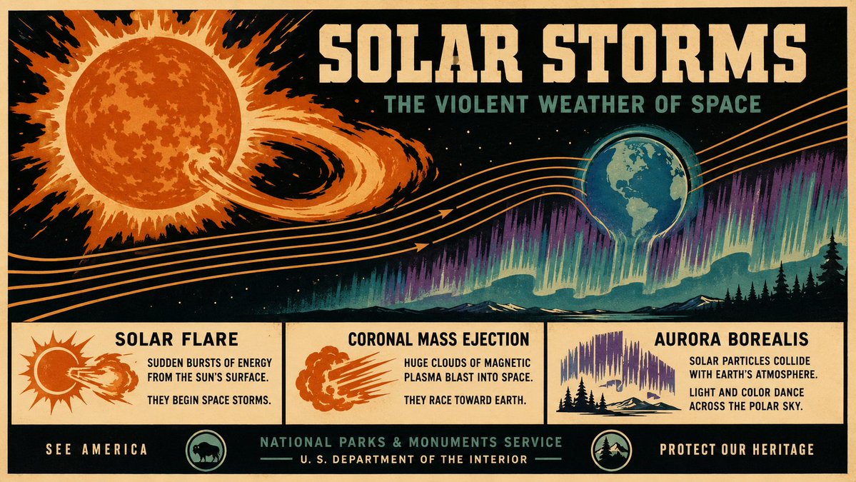 Solar Storm WPA Poster
