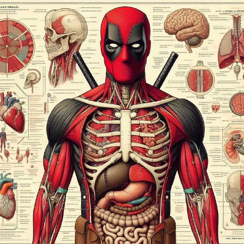 Anatomical Cutaway of Beloved Character