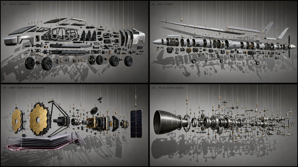 Exploded Museum Assembly Diagram