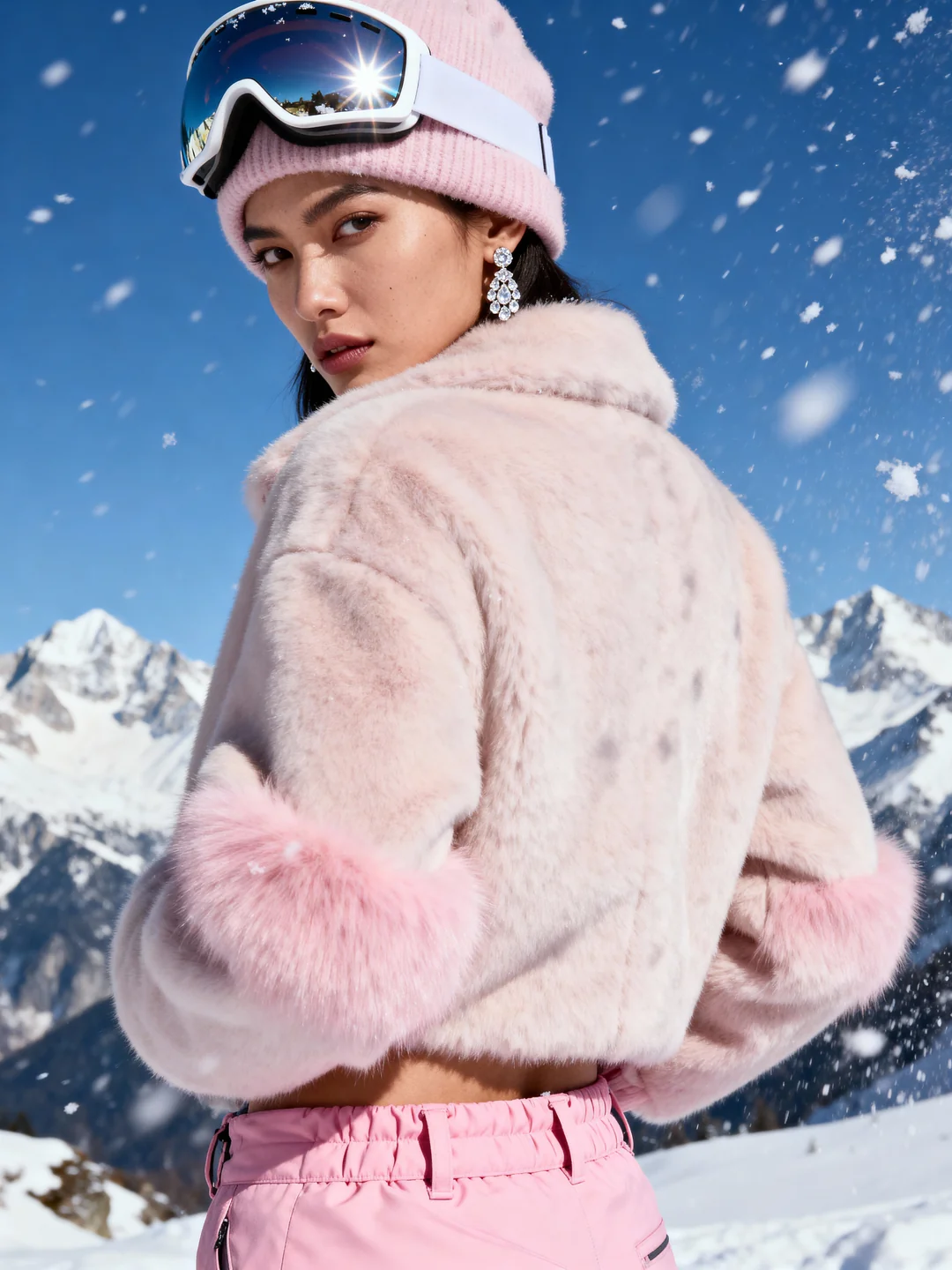 Alpine Editorial Fashion