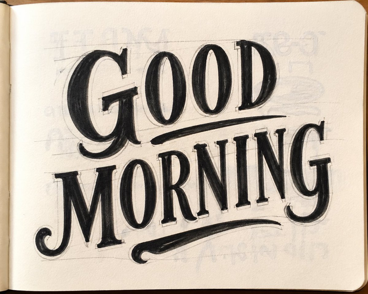 Social Media Post - Vintage Sign-Painter Sketch