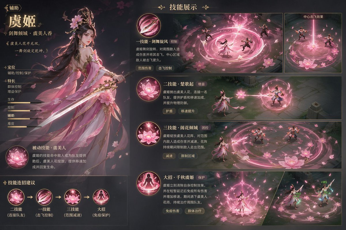 Yu Ji Sword Dance Whirlwind Effect Design
