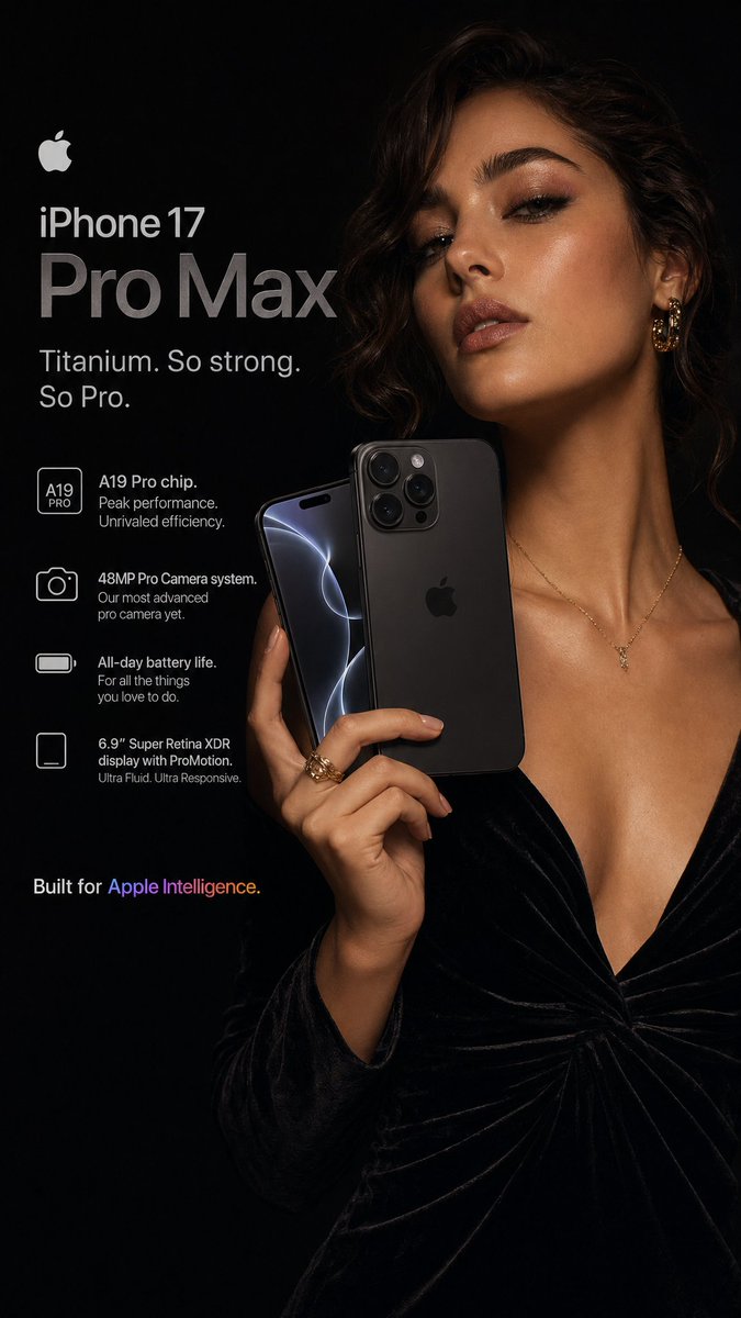 Dark Moody Smartphone Ad Campaign