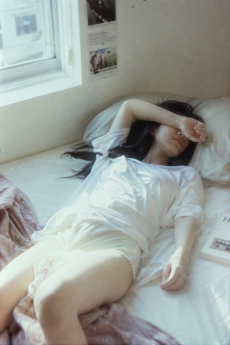 Japanese Film Style Girl in a Lazy Summer