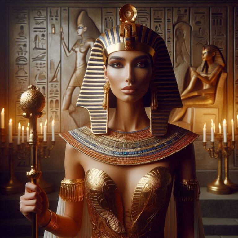 Pharaonic Queen Cleopatra Portrait