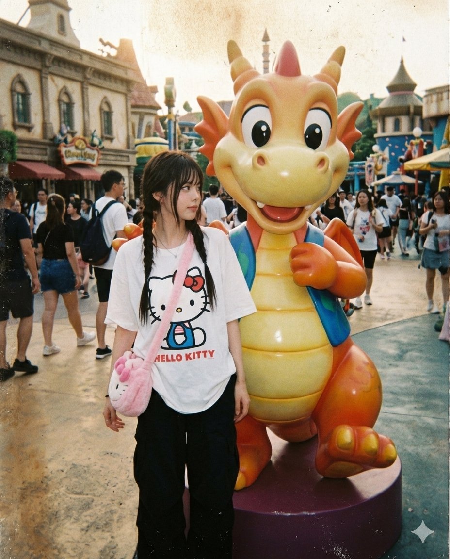 90s Amusement Park Throwback