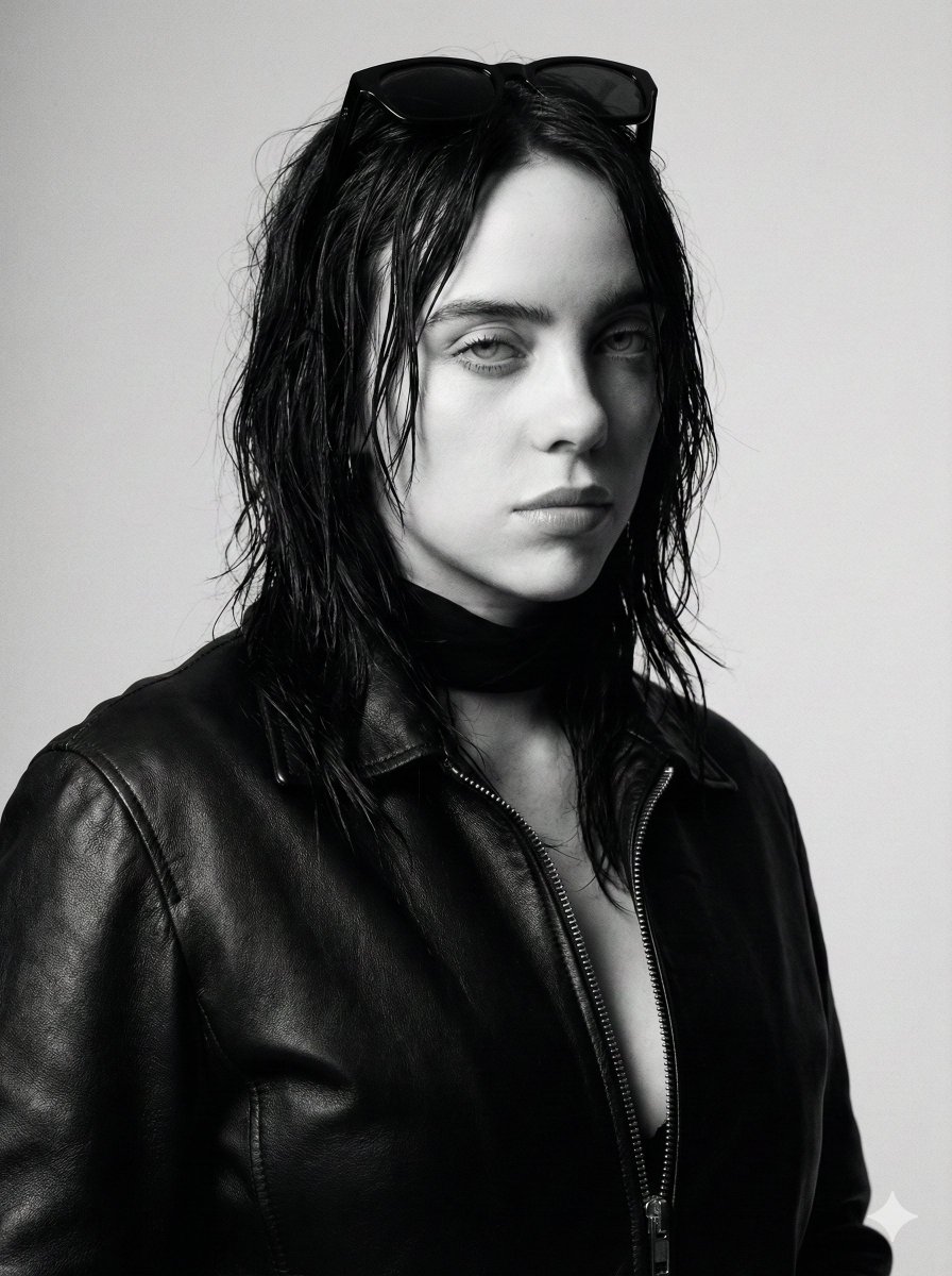 Billie Eilish Luxury Fashion Editorial