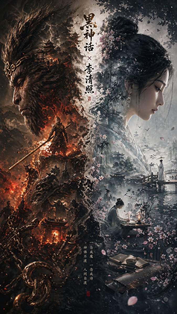 Black Myth Meets Li Qingzhao