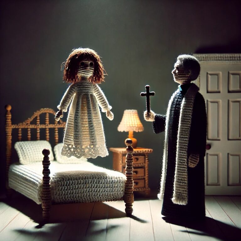 Crochet Scene from The Exorcist