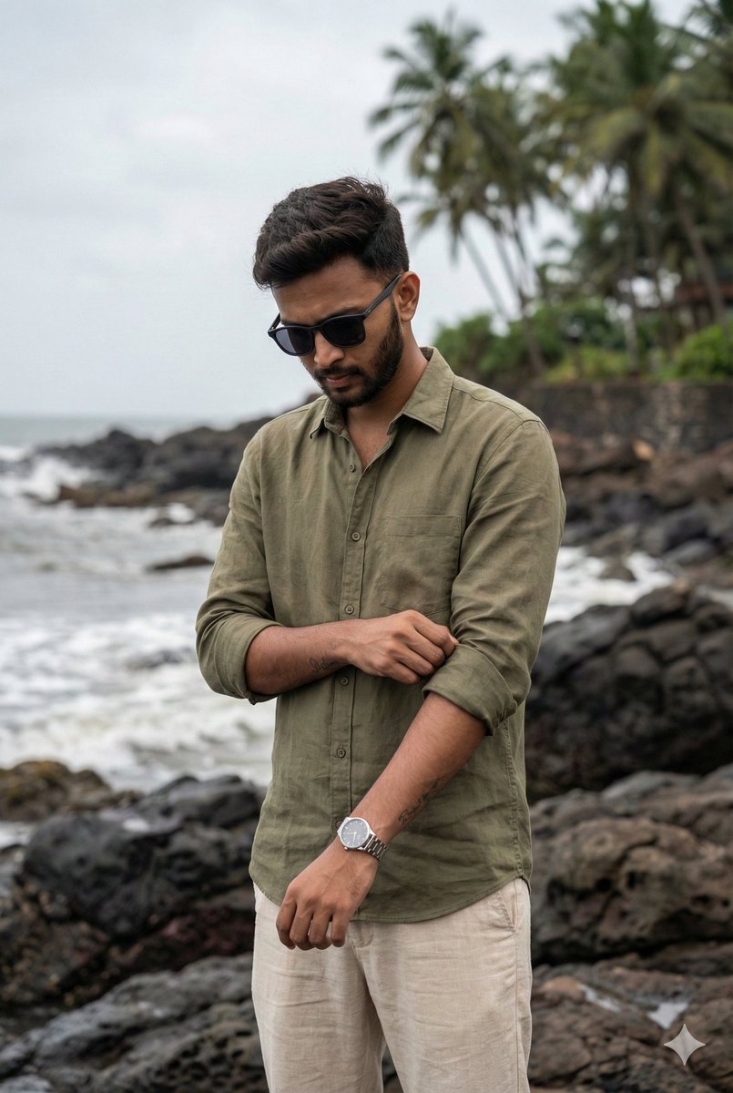 Coastal Masculine Lifestyle Portrait