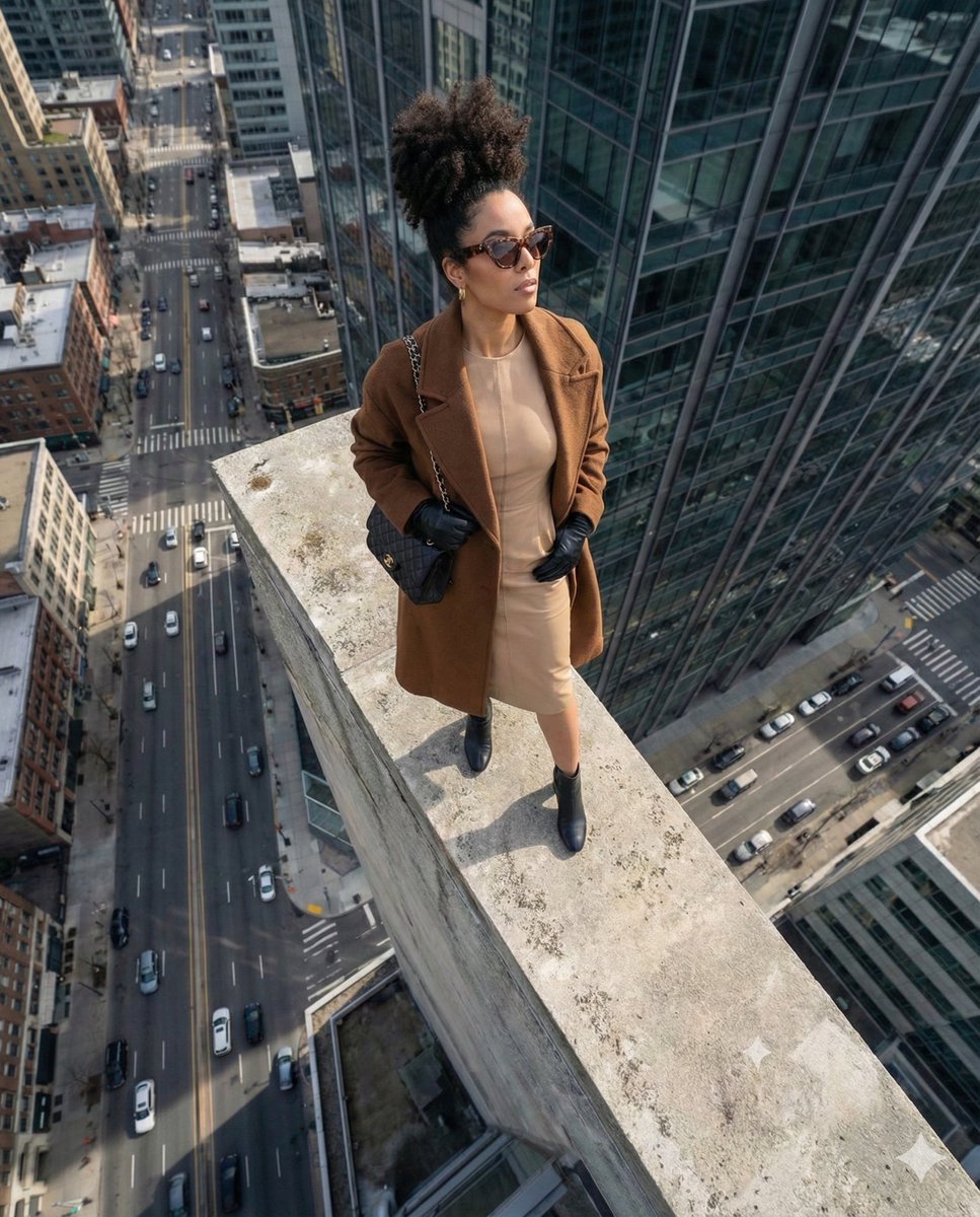 Skyscraper Edge Fashion Shoot