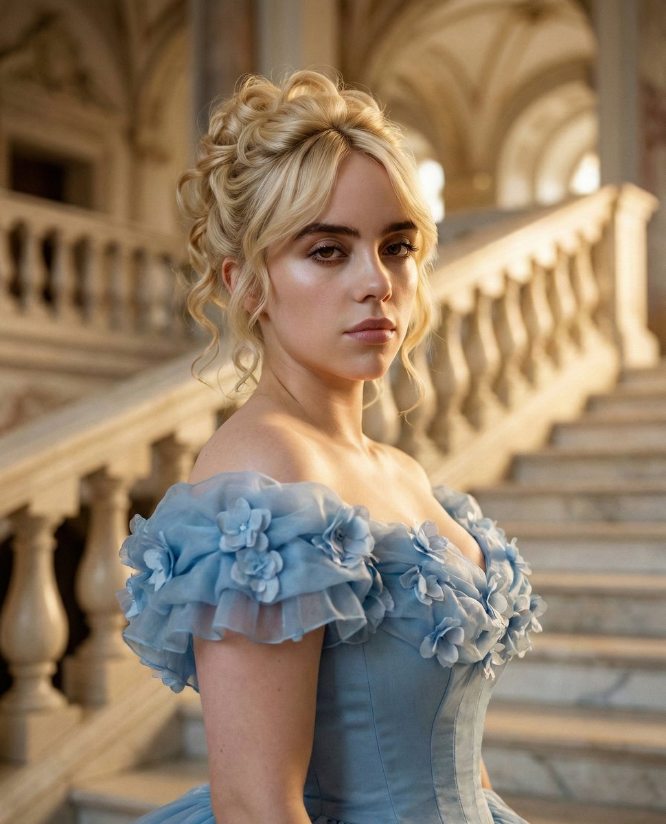 Cinematic Royal Portrait Ana de Armas