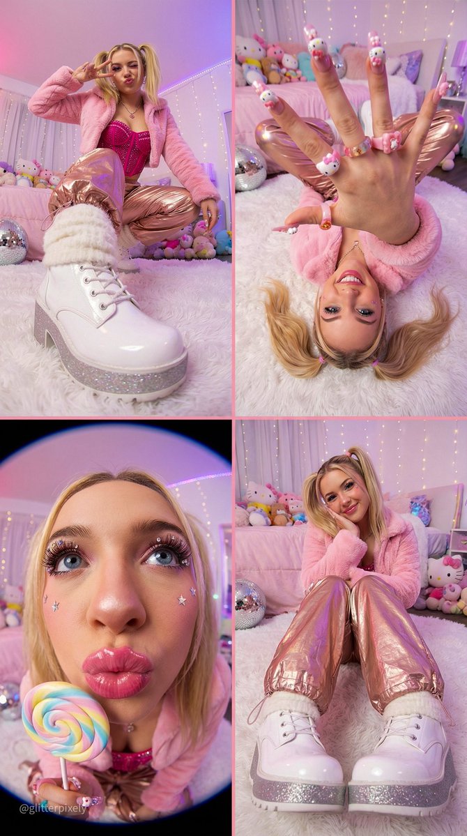 Y2K Cute Girl Fashion Editorial
