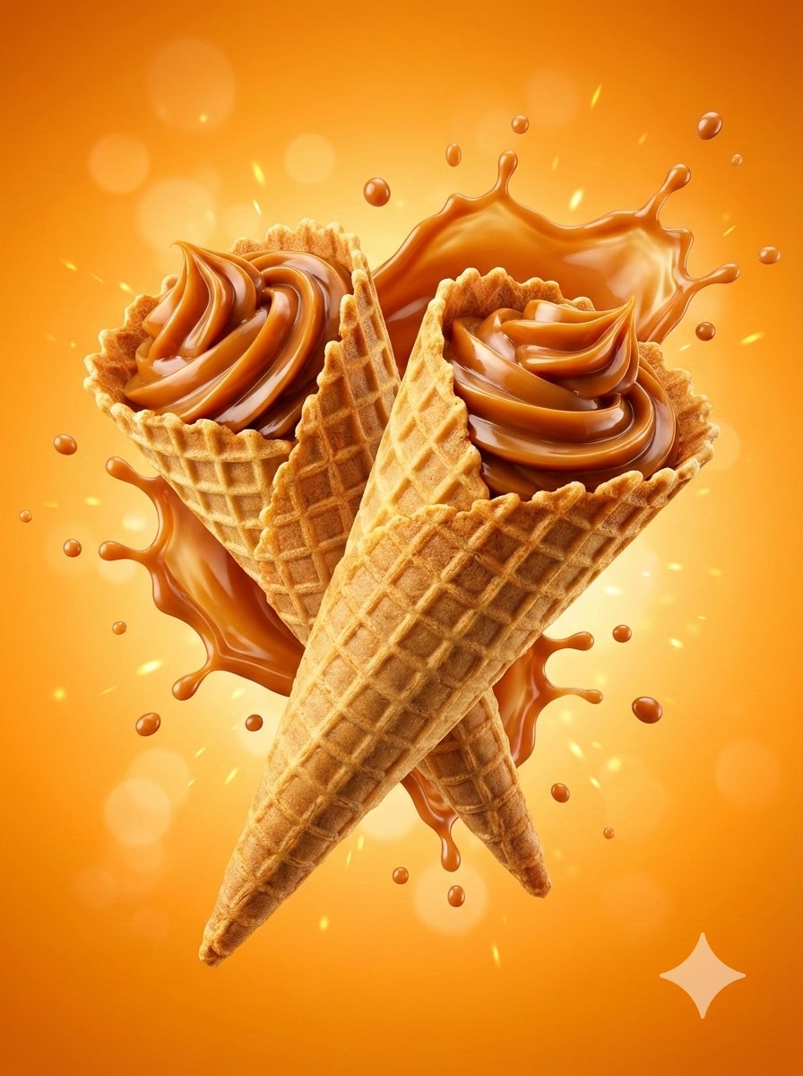 Caramel Chocolate Dessert Commercial