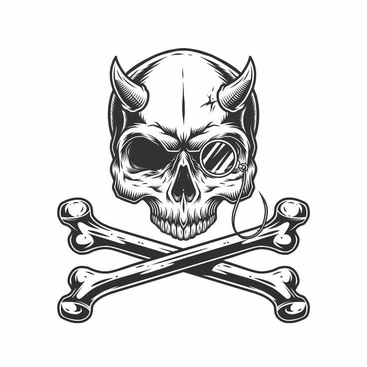 SVG: Skulls