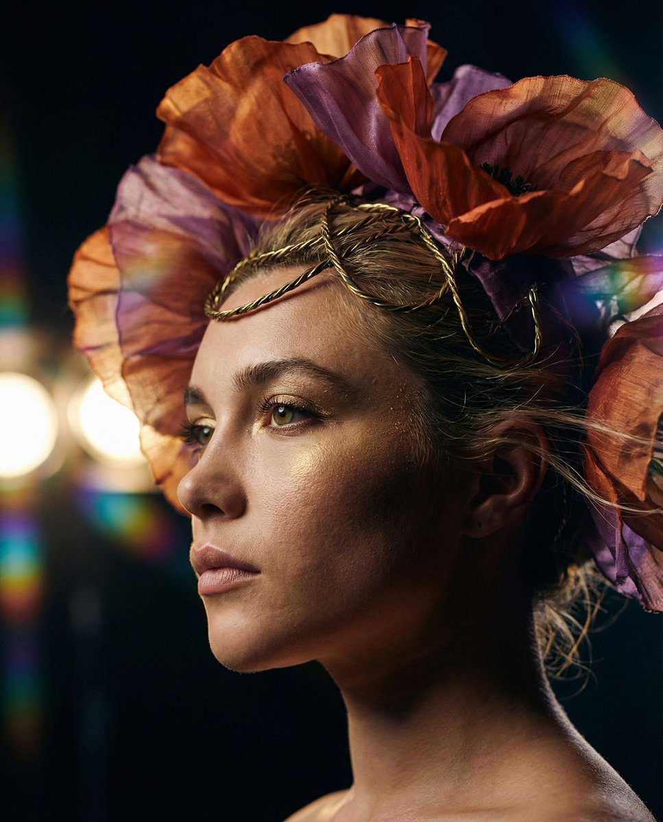 Gilded Muse Poppy Crown