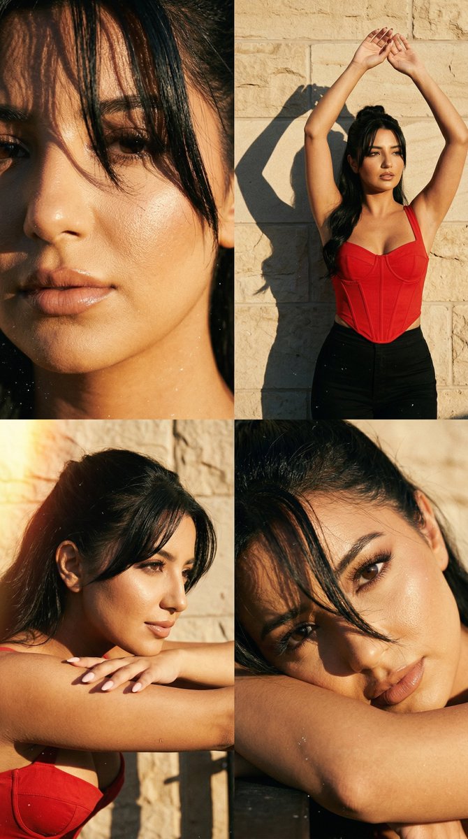 Golden Hour Film Editorial Grid