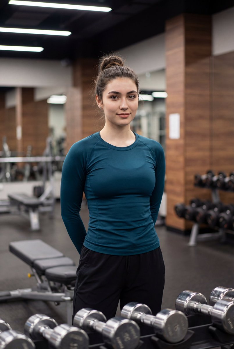 Gym Confidence Portrait