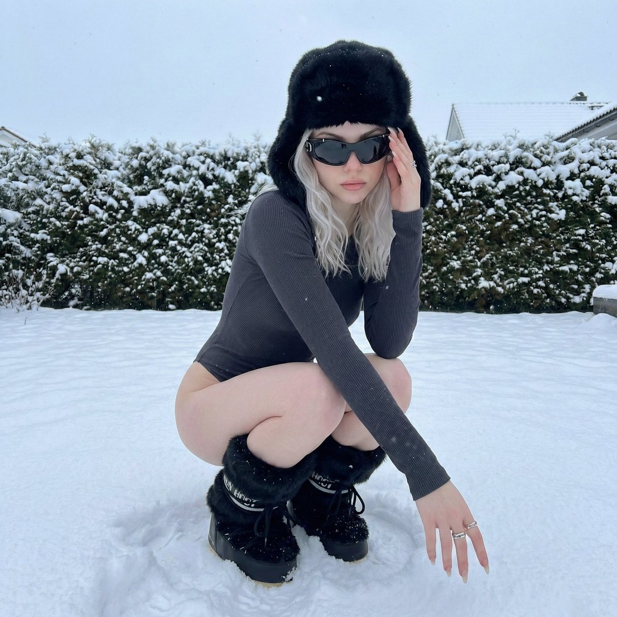 Icy Winter Fashion Editorial