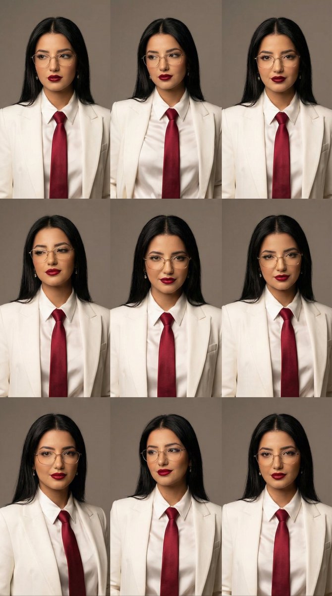 Haute Couture Glasses Portrait Series