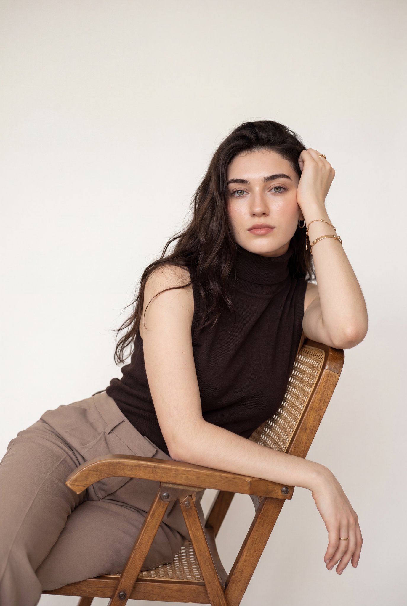 Minimalist Luxury Studio Portrait