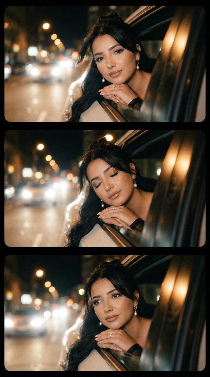 Night Drive Filmstrip Mood