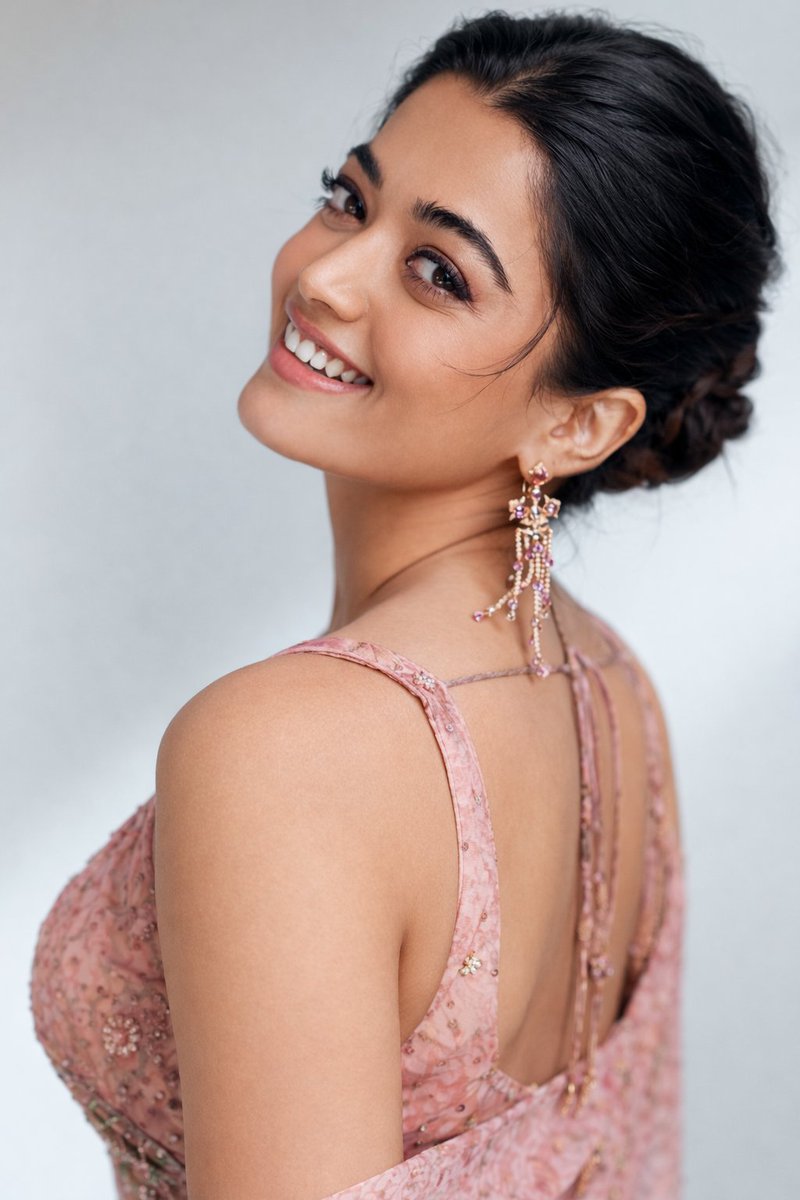 Soft Pink Saree Portrait