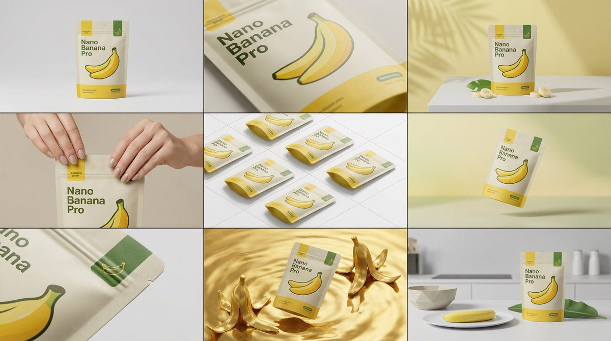 Banana Snack Packaging Design Showcase