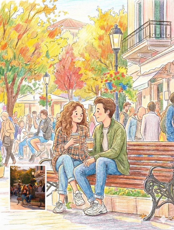Heartwarming Storybook Illustration Style
