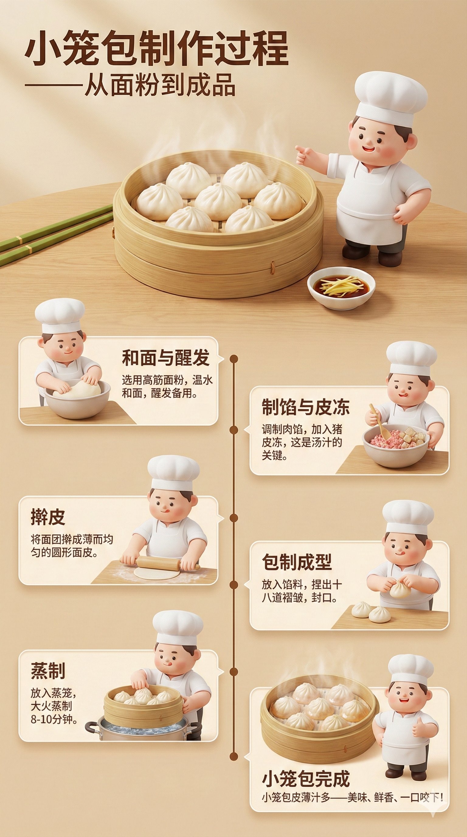 Soup Dumpling Magic — From Dough to Burst