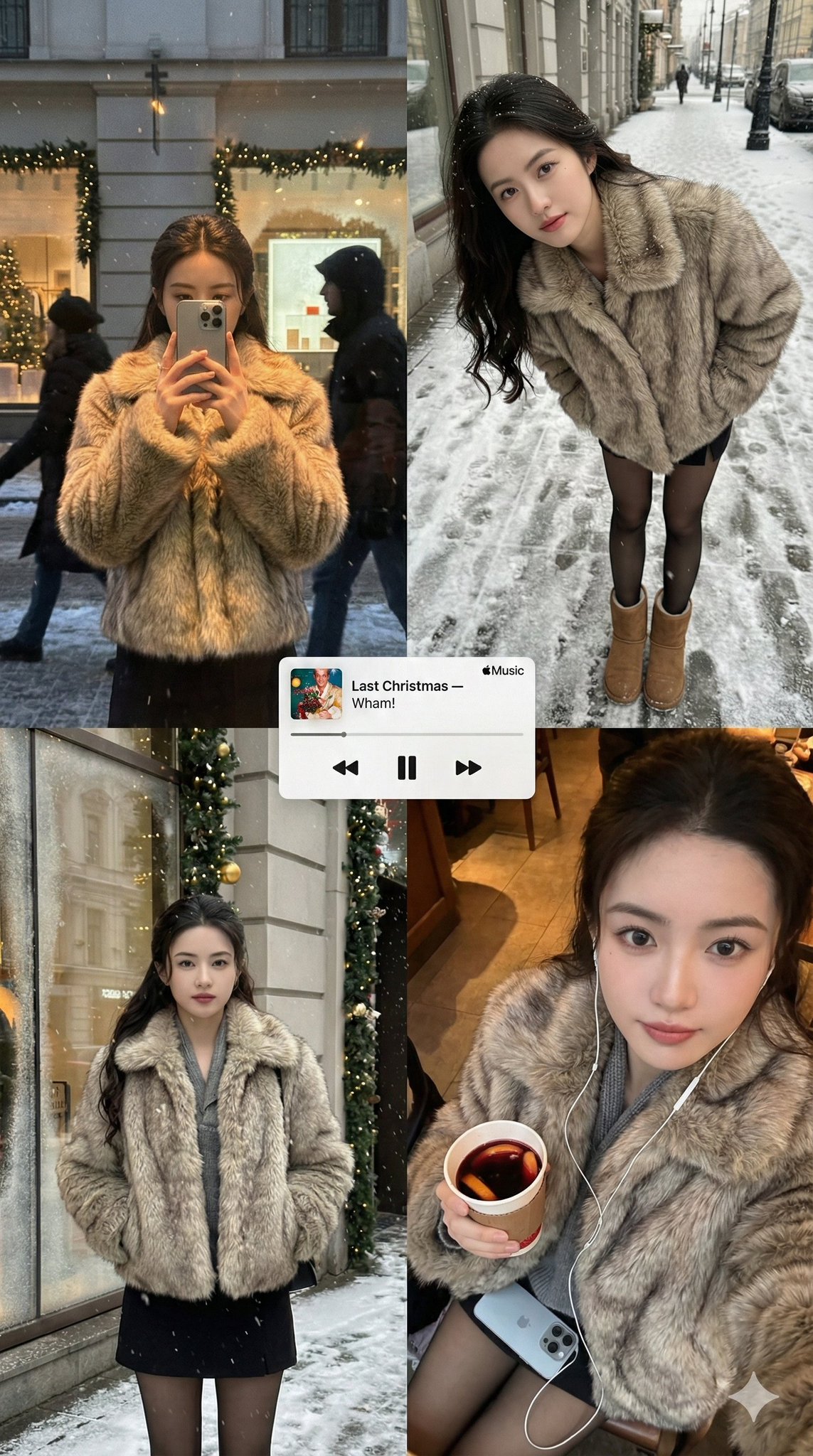 Cozy Winter Collage Vibes