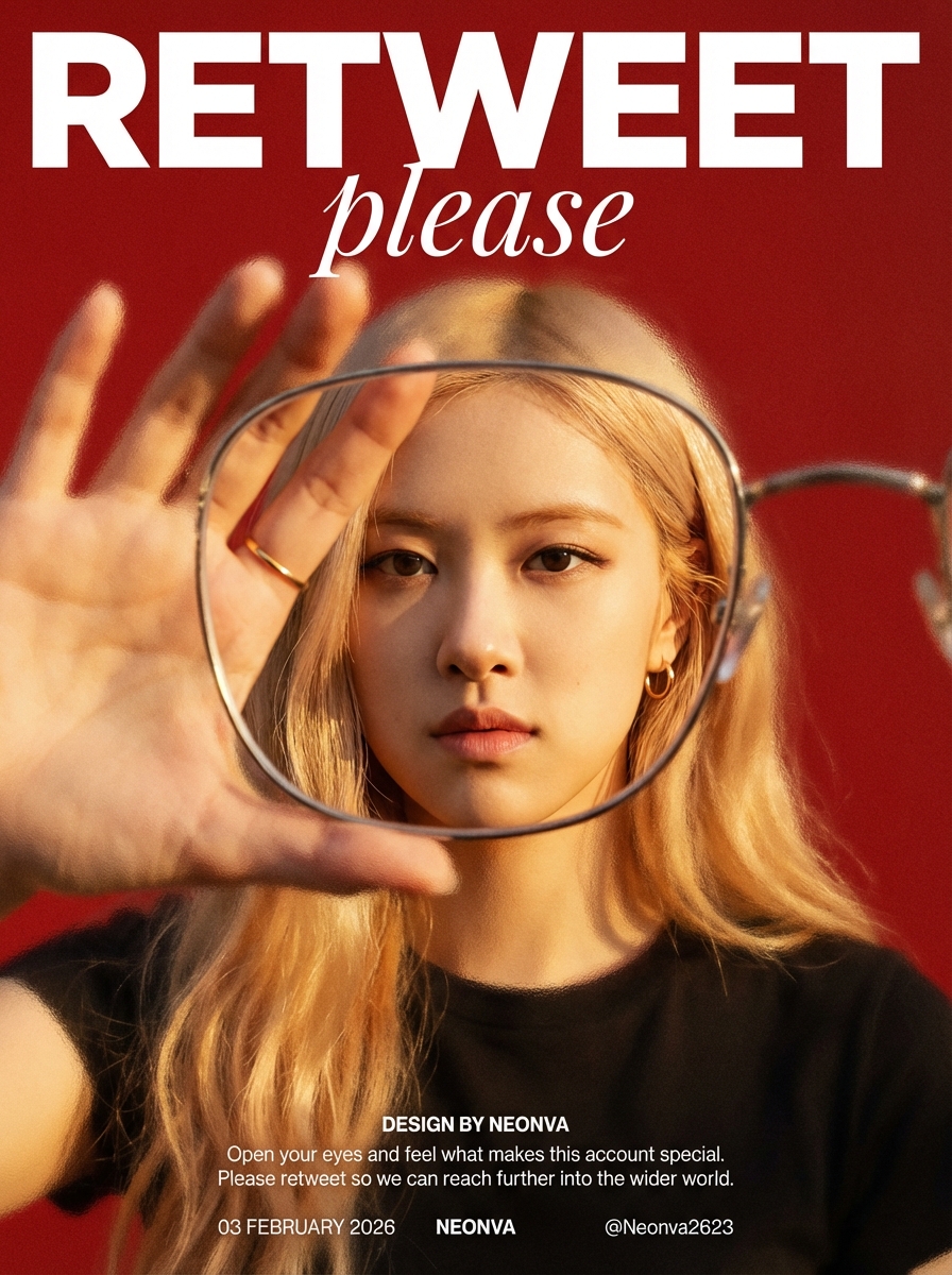 Rose Red Monocle Portrait Poster
