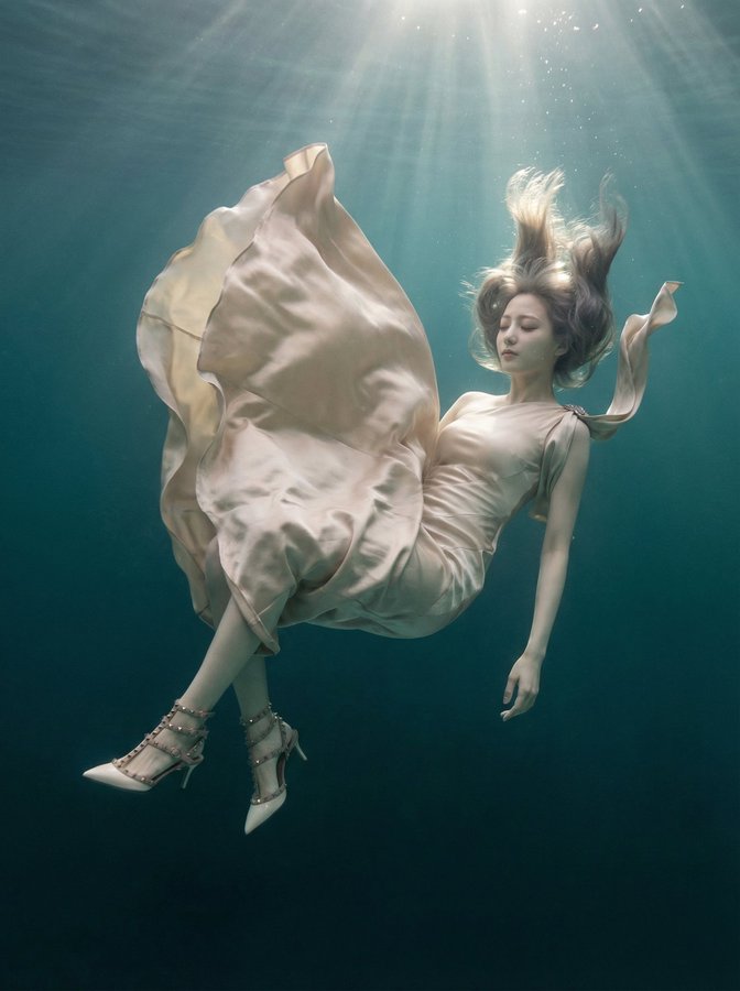 Underwater Divine Ballet