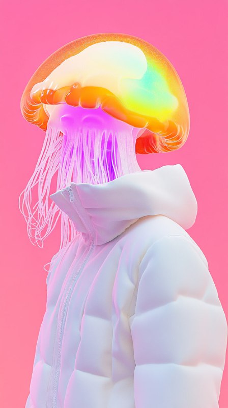 Bioluminescent Fashion Inspired by Jellyfish