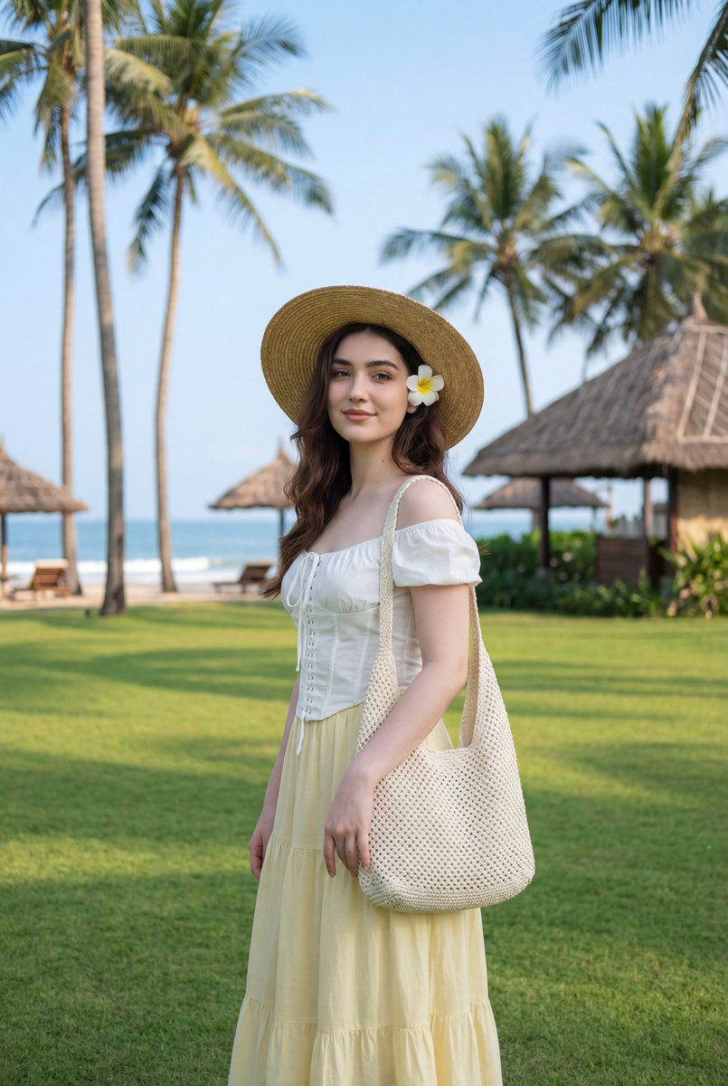 Tropical Vacation Portrait