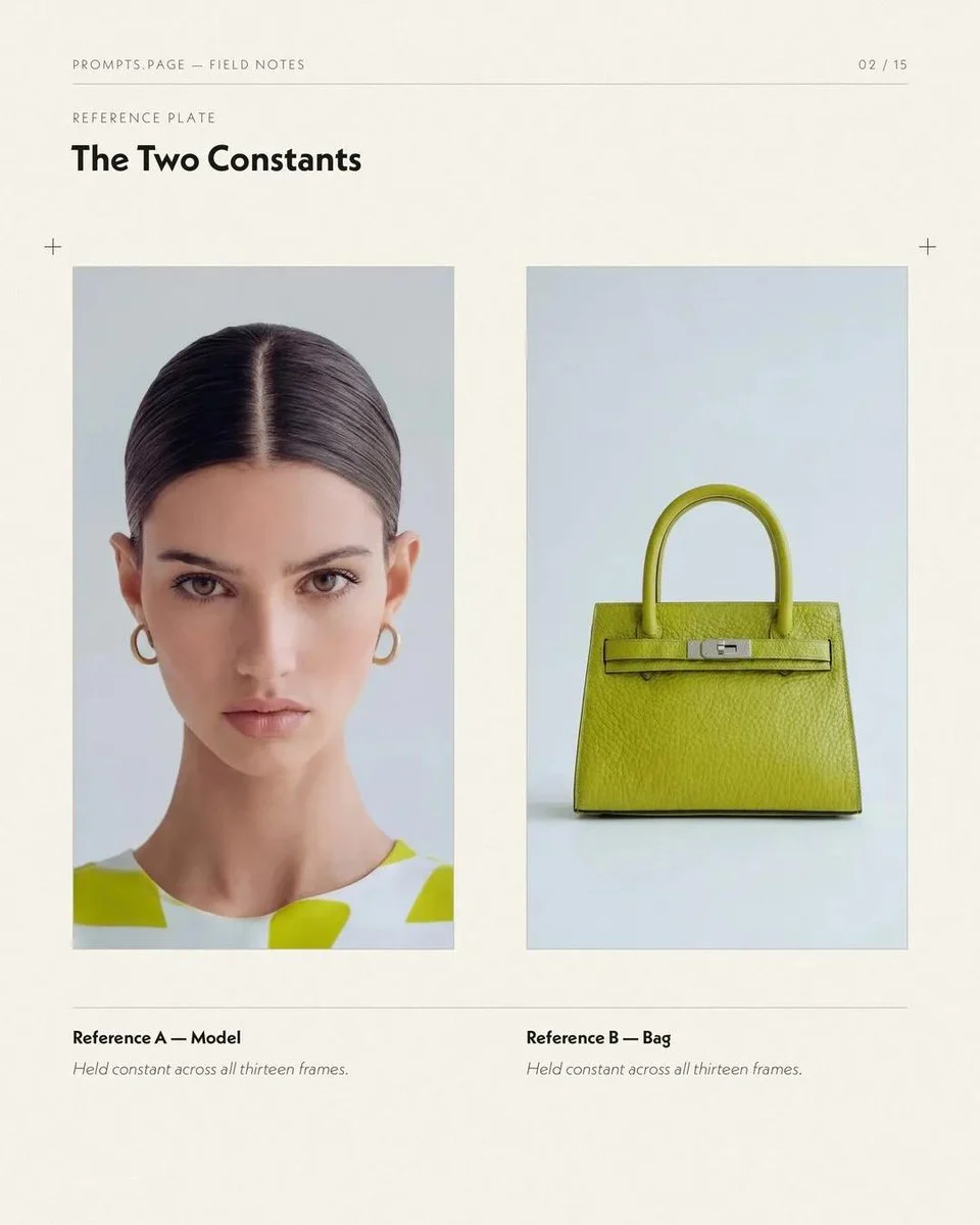 Minimalist Editorial Fashion Portrait