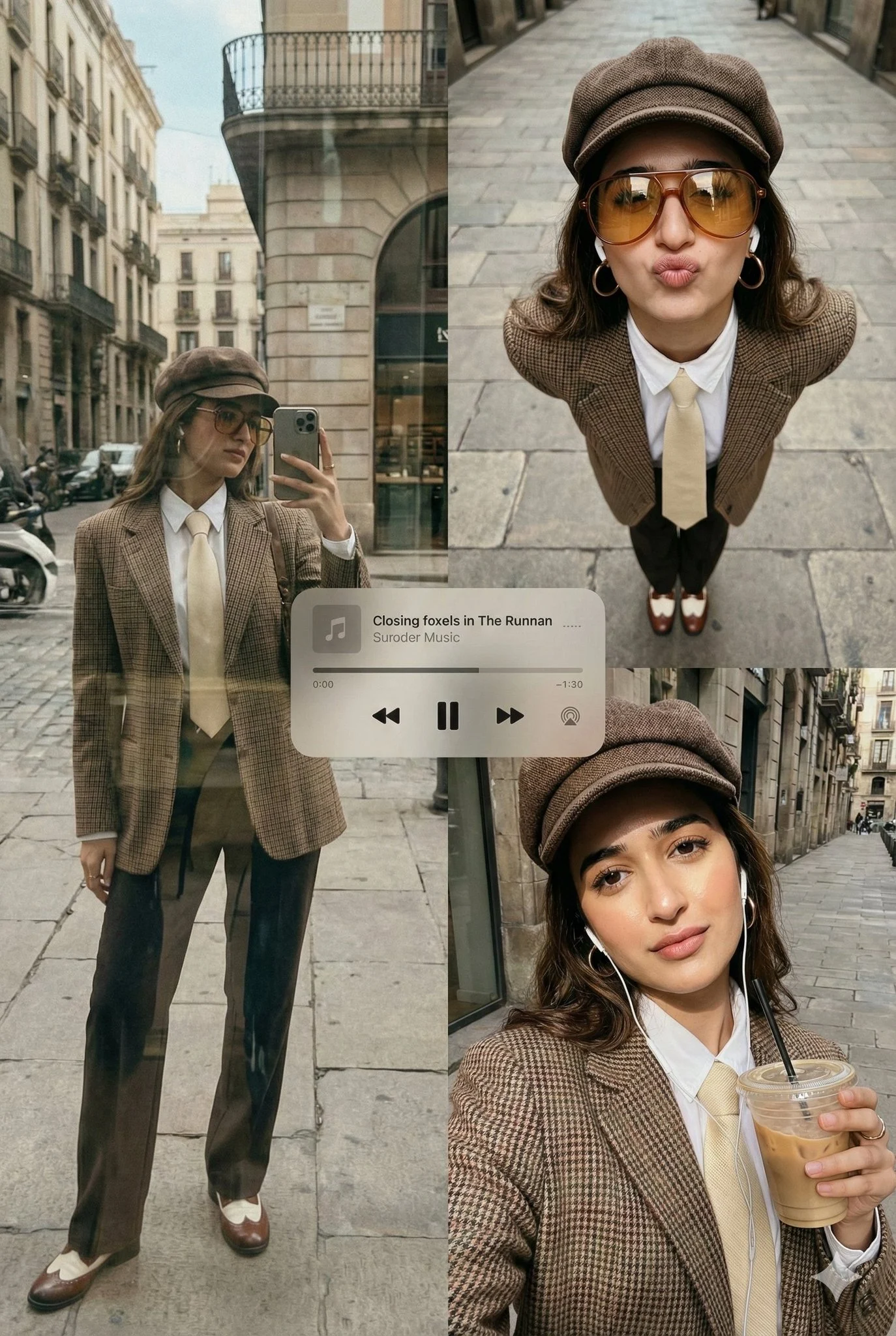 Stylish Urban Fashion Collage