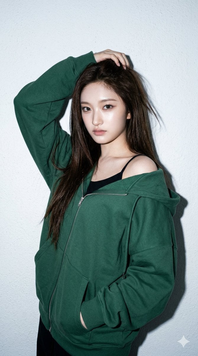 Wonyoung Minimalist Studio Portrait