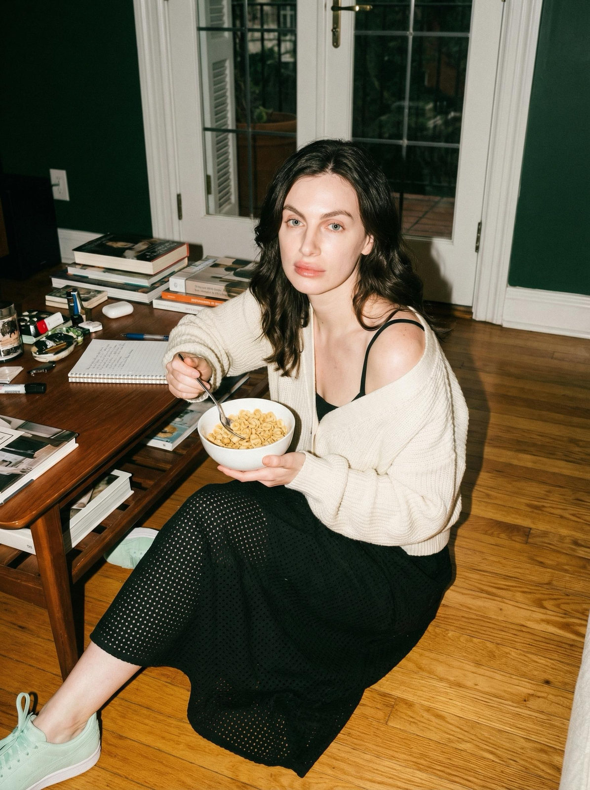Cozy Living Room Dining Moment